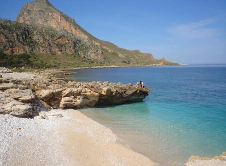 Appartamento I Tramonti Di Cofano Castelluzzo Bagian luar foto