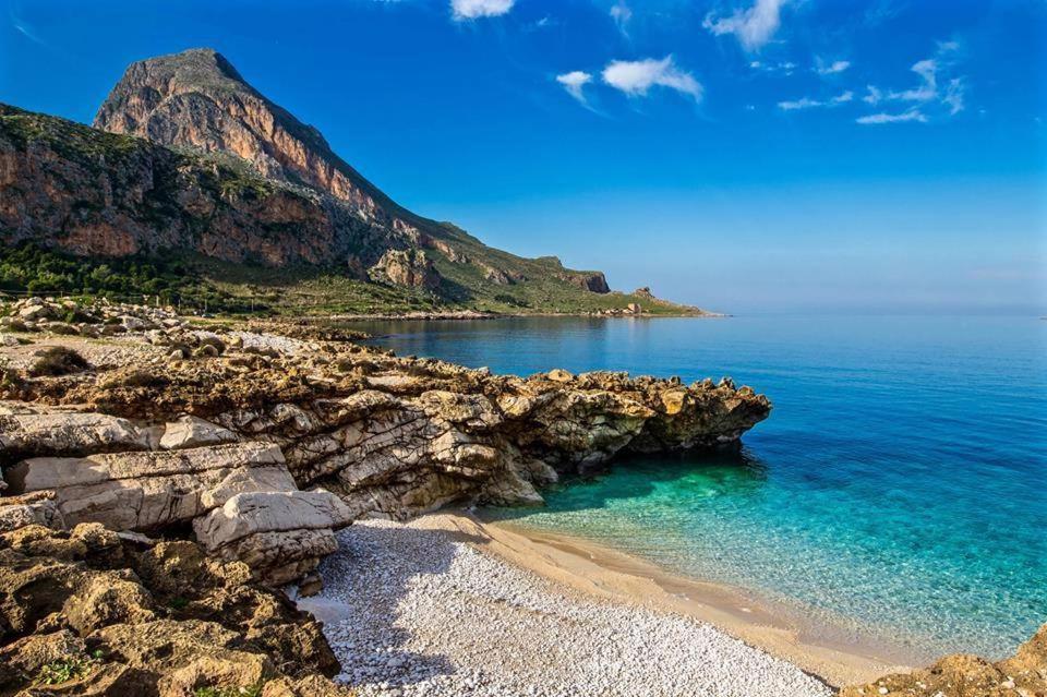 Appartamento I Tramonti Di Cofano Castelluzzo Bagian luar foto
