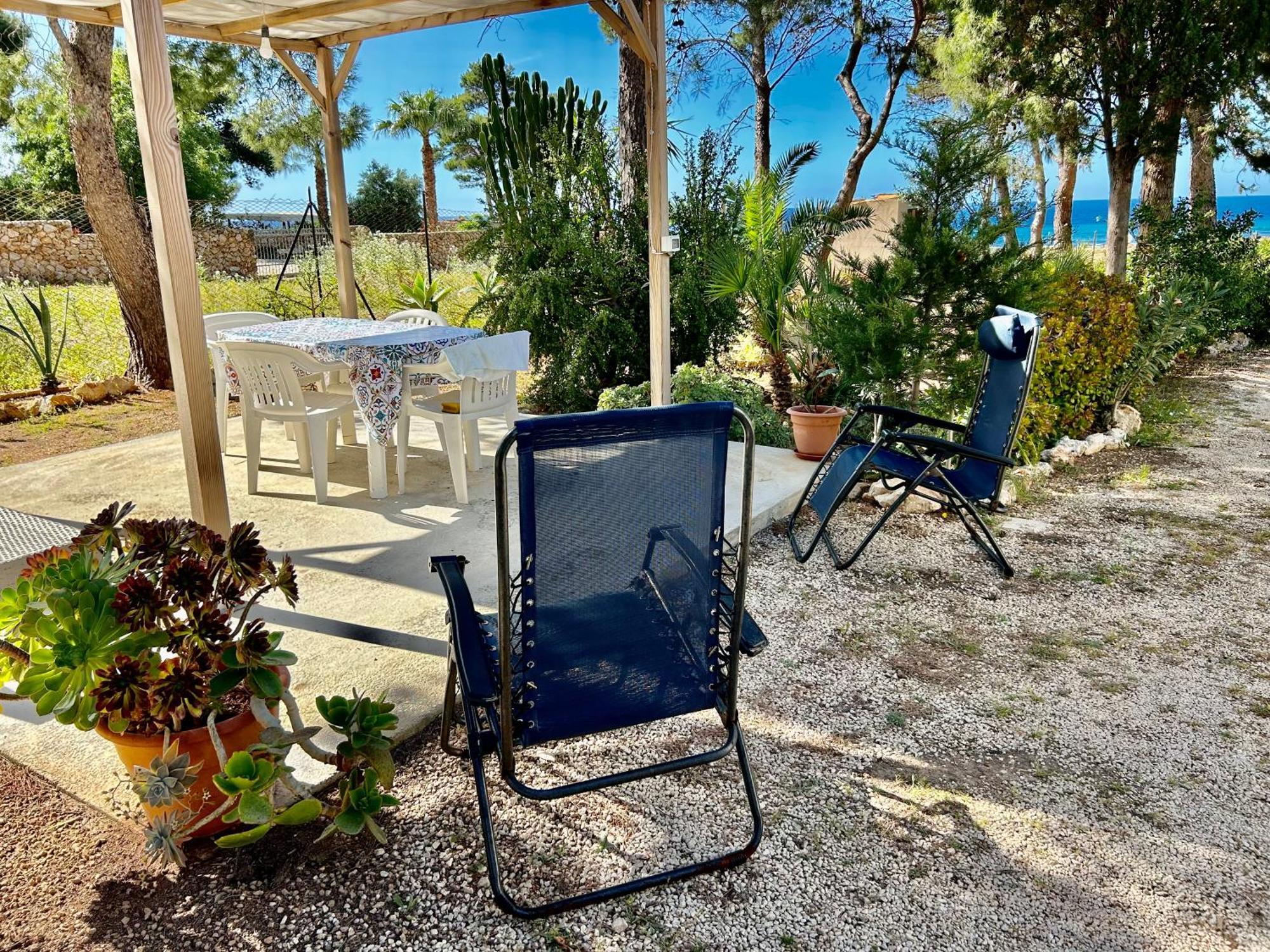 Appartamento I Tramonti Di Cofano Castelluzzo Bagian luar foto